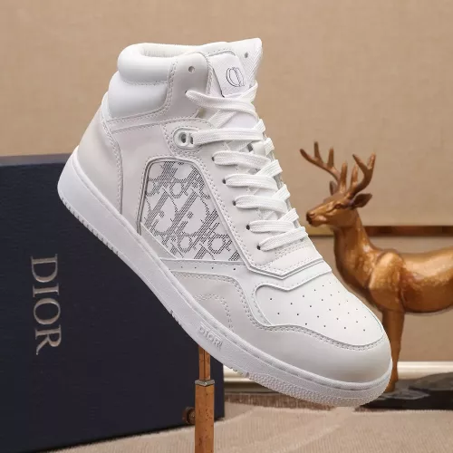 Cheap Christian Dior High Top Shoes For Men #1289168 Replica Wholesale [$80.00 USD] [ITEM#1289168] on Replica Christian Dior High Top Shoes