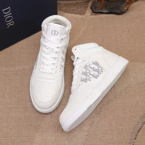 Cheap Christian Dior High Top Shoes For Men #1289168 Replica Wholesale [$80.00 USD] [ITEM#1289168] on Replica Christian Dior High Top Shoes