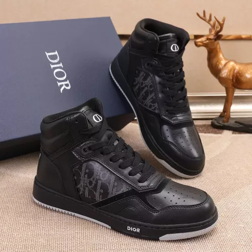 Cheap Christian Dior High Top Shoes For Men #1289169 Replica Wholesale [$80.00 USD] [ITEM#1289169] on Replica Christian Dior High Top Shoes