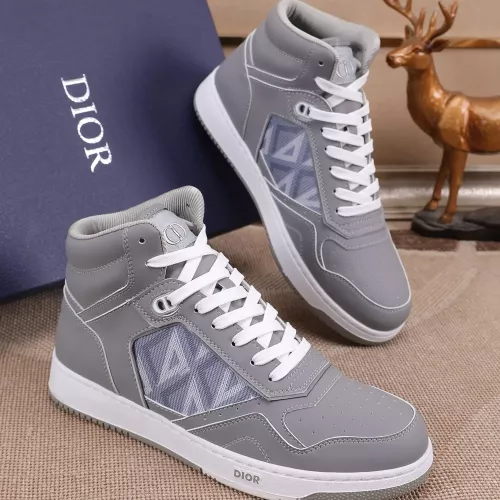 Cheap Christian Dior High Top Shoes For Men #1289170 Replica Wholesale [$80.00 USD] [ITEM#1289170] on Replica Christian Dior High Top Shoes