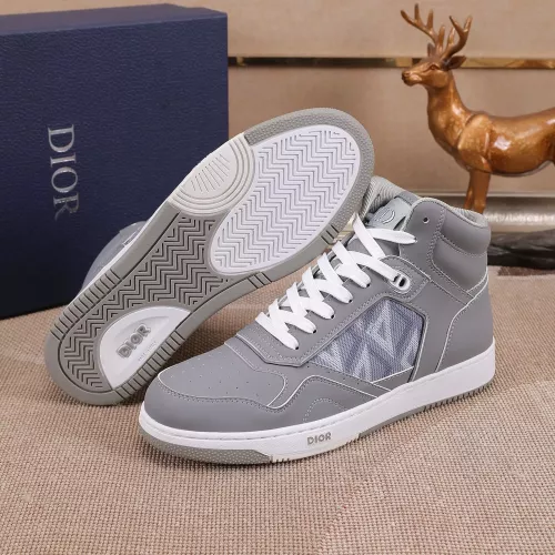 Cheap Christian Dior High Top Shoes For Men #1289170 Replica Wholesale [$80.00 USD] [ITEM#1289170] on Replica Christian Dior High Top Shoes