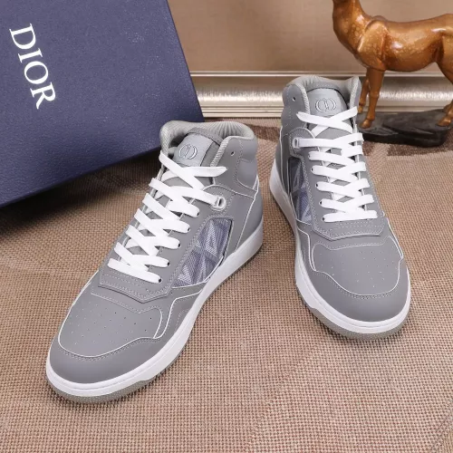 Cheap Christian Dior High Top Shoes For Men #1289170 Replica Wholesale [$80.00 USD] [ITEM#1289170] on Replica Christian Dior High Top Shoes