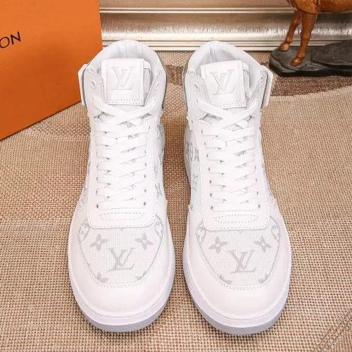 Cheap Louis Vuitton High Tops Shoes For Men #1289184 Replica Wholesale [$80.00 USD] [ITEM#1289184] on Replica Louis Vuitton High Tops Shoes