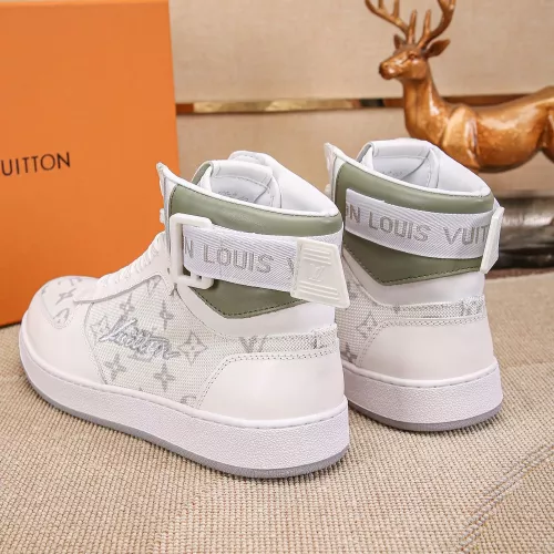 Cheap Louis Vuitton High Tops Shoes For Men #1289184 Replica Wholesale [$80.00 USD] [ITEM#1289184] on Replica Louis Vuitton High Tops Shoes