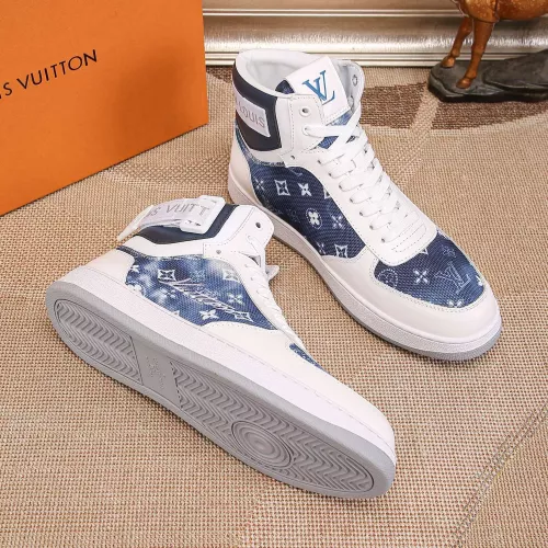 Cheap Louis Vuitton High Tops Shoes For Men #1289188 Replica Wholesale [$80.00 USD] [ITEM#1289188] on Replica Louis Vuitton High Tops Shoes