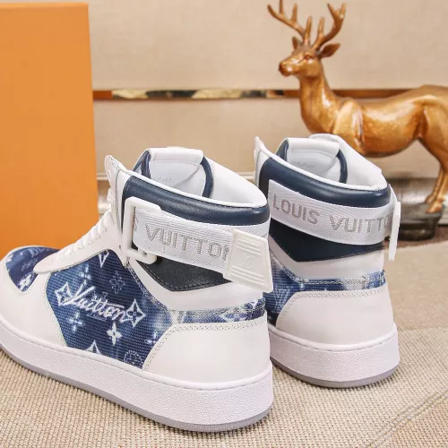 Cheap Louis Vuitton High Tops Shoes For Men #1289188 Replica Wholesale [$80.00 USD] [ITEM#1289188] on Replica Louis Vuitton High Tops Shoes