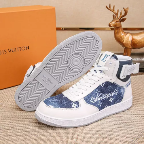 Cheap Louis Vuitton High Tops Shoes For Men #1289188 Replica Wholesale [$80.00 USD] [ITEM#1289188] on Replica Louis Vuitton High Tops Shoes