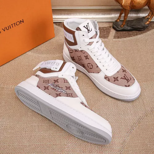 Cheap Louis Vuitton High Tops Shoes For Men #1289190 Replica Wholesale [$80.00 USD] [ITEM#1289190] on Replica Louis Vuitton High Tops Shoes