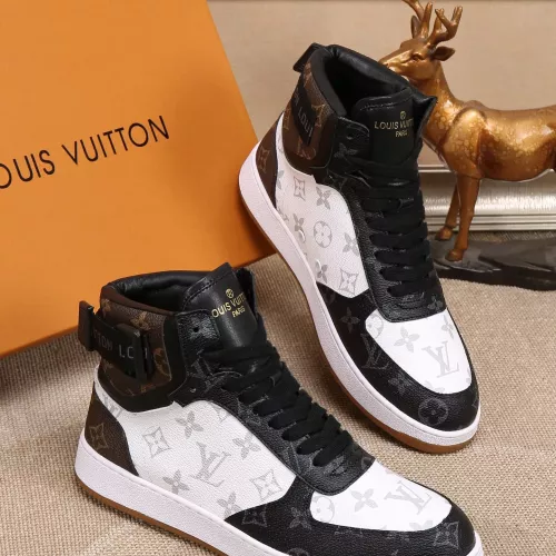 Cheap Louis Vuitton High Tops Shoes For Men #1289192 Replica Wholesale [$76.00 USD] [ITEM#1289192] on Replica Louis Vuitton High Tops Shoes