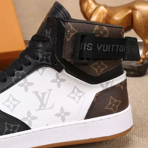 Cheap Louis Vuitton High Tops Shoes For Men #1289192 Replica Wholesale [$76.00 USD] [ITEM#1289192] on Replica Louis Vuitton High Tops Shoes