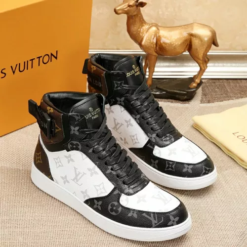 Cheap Louis Vuitton High Tops Shoes For Men #1289193 Replica Wholesale [$76.00 USD] [ITEM#1289193] on Replica Louis Vuitton High Tops Shoes