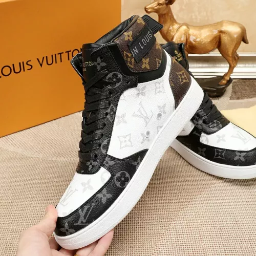 Cheap Louis Vuitton High Tops Shoes For Men #1289193 Replica Wholesale [$76.00 USD] [ITEM#1289193] on Replica Louis Vuitton High Tops Shoes