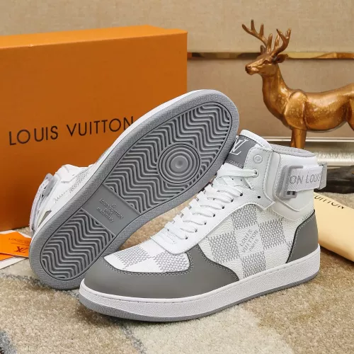 Cheap Louis Vuitton High Tops Shoes For Men #1289194 Replica Wholesale [$80.00 USD] [ITEM#1289194] on Replica Louis Vuitton High Tops Shoes