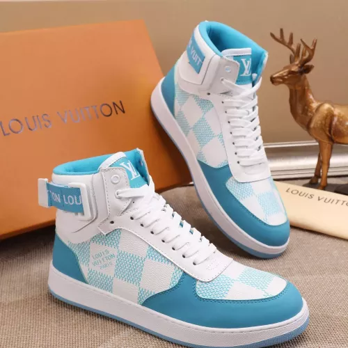 Cheap Louis Vuitton High Tops Shoes For Men #1289195 Replica Wholesale [$80.00 USD] [ITEM#1289195] on Replica Louis Vuitton High Tops Shoes