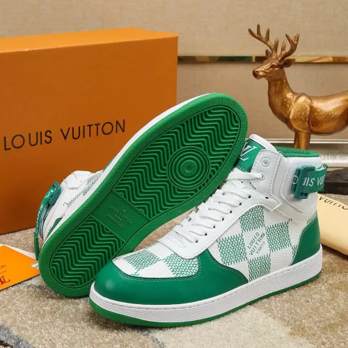 Cheap Louis Vuitton High Tops Shoes For Men #1289196 Replica Wholesale [$80.00 USD] [ITEM#1289196] on Replica Louis Vuitton High Tops Shoes