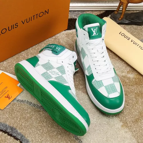 Cheap Louis Vuitton High Tops Shoes For Men #1289196 Replica Wholesale [$80.00 USD] [ITEM#1289196] on Replica Louis Vuitton High Tops Shoes