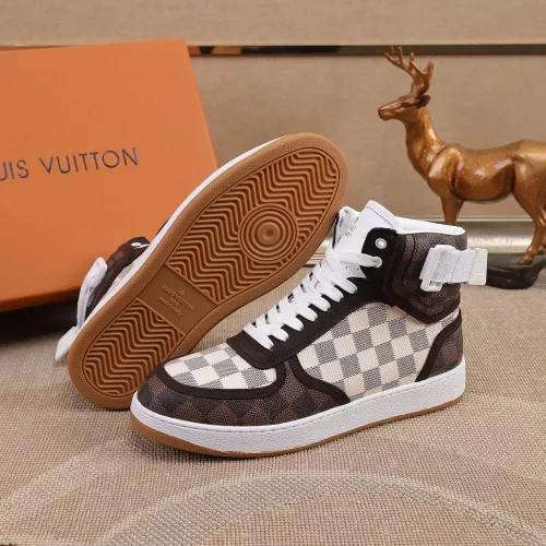 Cheap Louis Vuitton High Tops Shoes For Men #1289198 Replica Wholesale [$76.00 USD] [ITEM#1289198] on Replica Louis Vuitton High Tops Shoes