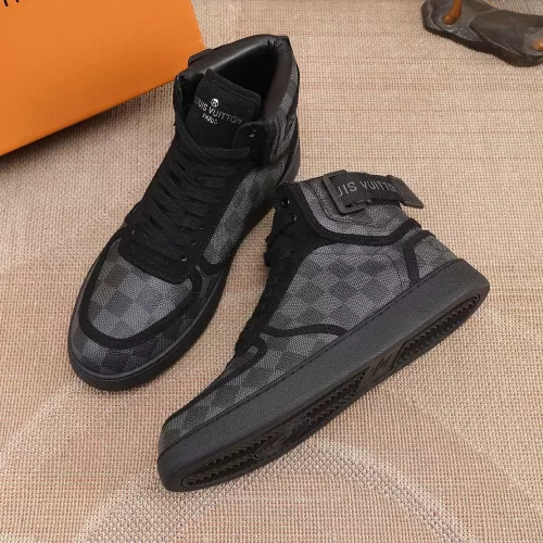 Cheap Louis Vuitton High Tops Shoes For Men #1289200 Replica Wholesale [$76.00 USD] [ITEM#1289200] on Replica Louis Vuitton High Tops Shoes