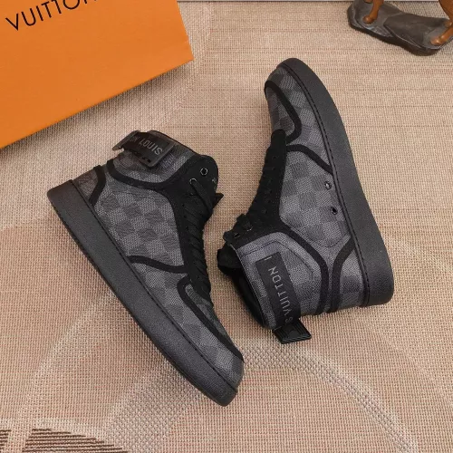 Cheap Louis Vuitton High Tops Shoes For Men #1289200 Replica Wholesale [$76.00 USD] [ITEM#1289200] on Replica Louis Vuitton High Tops Shoes