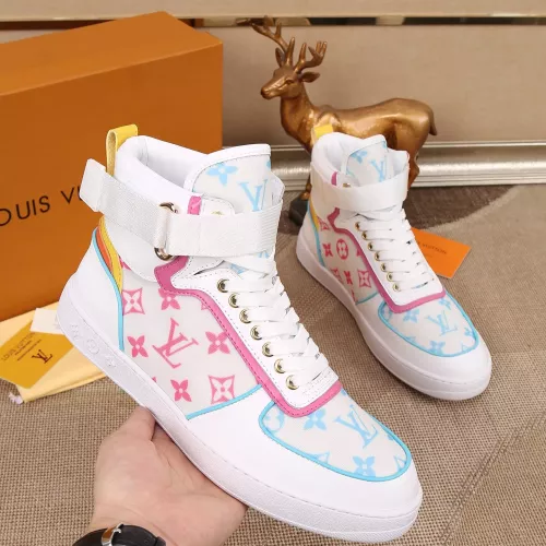 Cheap Louis Vuitton High Tops Shoes For Men #1289201 Replica Wholesale [$80.00 USD] [ITEM#1289201] on Replica Louis Vuitton High Tops Shoes