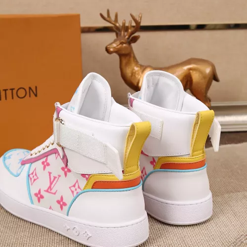 Cheap Louis Vuitton High Tops Shoes For Men #1289201 Replica Wholesale [$80.00 USD] [ITEM#1289201] on Replica Louis Vuitton High Tops Shoes