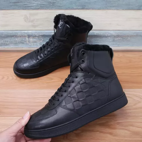 Cheap Louis Vuitton High Tops Shoes For Men #1289219 Replica Wholesale [$118.00 USD] [ITEM#1289219] on Replica Louis Vuitton High Tops Shoes