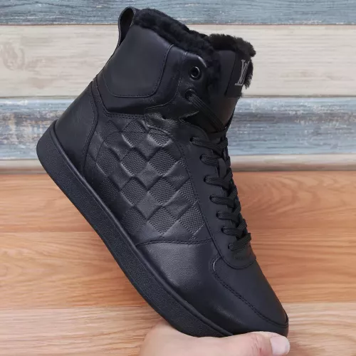 Cheap Louis Vuitton High Tops Shoes For Men #1289219 Replica Wholesale [$118.00 USD] [ITEM#1289219] on Replica Louis Vuitton High Tops Shoes