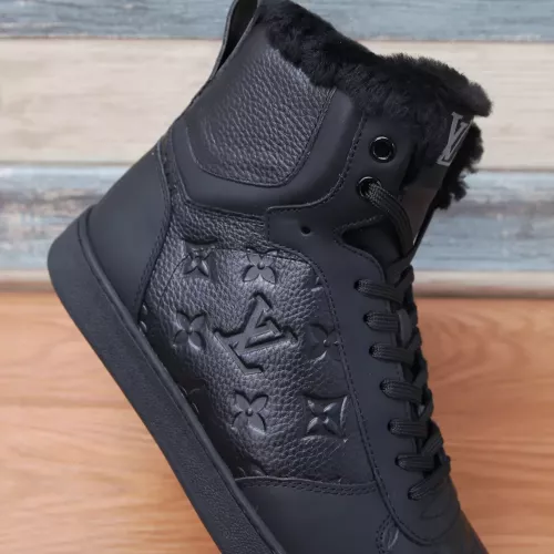 Cheap Louis Vuitton High Tops Shoes For Men #1289220 Replica Wholesale [$118.00 USD] [ITEM#1289220] on Replica Louis Vuitton High Tops Shoes