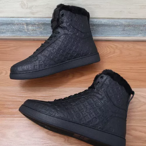 Cheap Louis Vuitton High Tops Shoes For Men #1289221 Replica Wholesale [$118.00 USD] [ITEM#1289221] on Replica Louis Vuitton High Tops Shoes