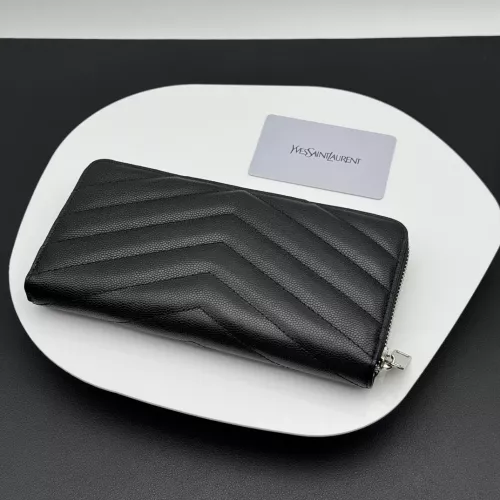 Cheap Yves Saint Laurent YSL Wallets #1289249 Replica Wholesale [$42.00 USD] [ITEM#1289249] on Replica Yves Saint Laurent YSL Wallets