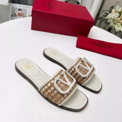 Cheap Valentino Slippers For Women #1289274 Replica Wholesale [$82.00 USD] [ITEM#1289274] on Replica Valentino Slippers