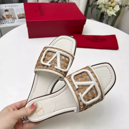 Cheap Valentino Slippers For Women #1289274 Replica Wholesale [$82.00 USD] [ITEM#1289274] on Replica Valentino Slippers