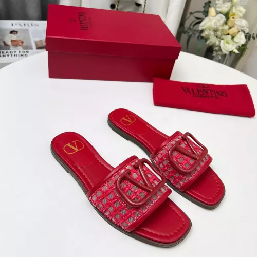 Cheap Valentino Slippers For Women #1289277 Replica Wholesale [$82.00 USD] [ITEM#1289277] on Replica Valentino Slippers