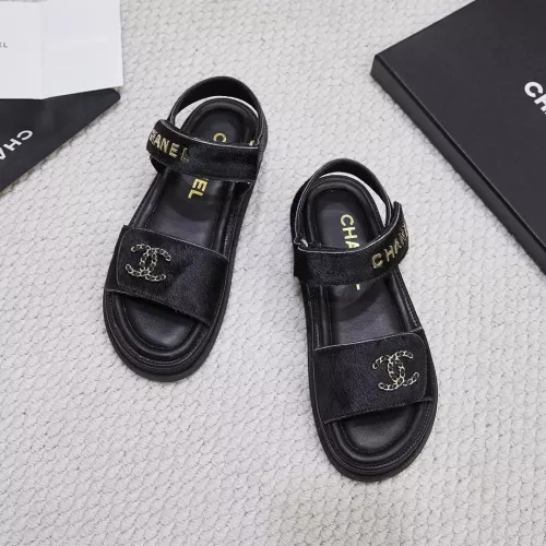 Cheap Chanel Sandal For Women #1289345 Replica Wholesale [$92.00 USD] [ITEM#1289345] on Replica Chanel Sandal