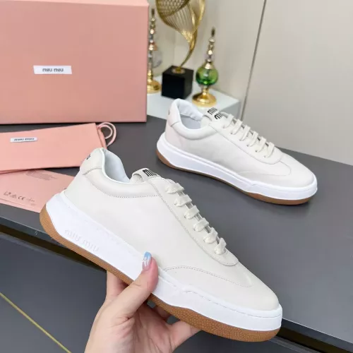 Cheap MIU MIU Casual Shoes For Women #1289370 Replica Wholesale [$100.00 USD] [ITEM#1289370] on Replica MIU MIU Casual Shoes