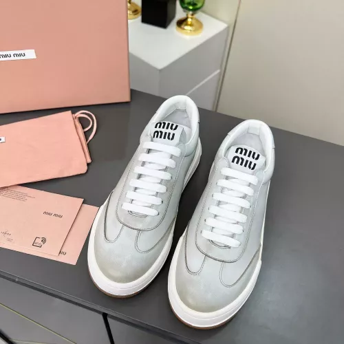 Cheap MIU MIU Casual Shoes For Women #1289371 Replica Wholesale [$100.00 USD] [ITEM#1289371] on Replica MIU MIU Casual Shoes