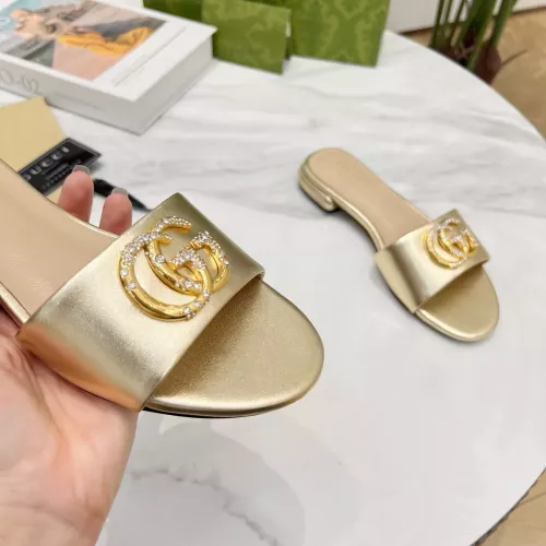 Cheap Gucci Slippers For Women #1289387 Replica Wholesale [$82.00 USD] [ITEM#1289387] on Replica Gucci Slippers