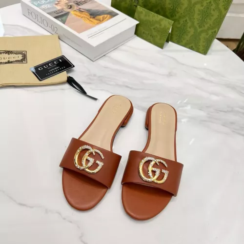 Cheap Gucci Slippers For Women #1289394 Replica Wholesale [$82.00 USD] [ITEM#1289394] on Replica Gucci Slippers