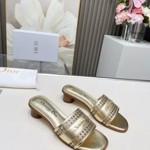 Cheap Christian Dior Slippers For Women #1289409 Replica Wholesale [$85.00 USD] [ITEM#1289409] on Replica Christian Dior Slippers