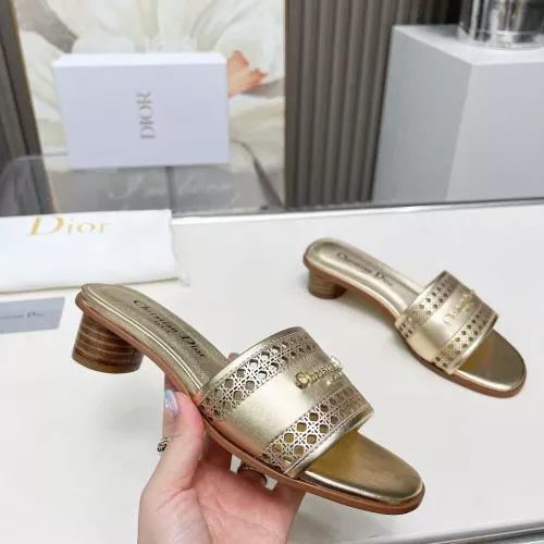 Cheap Christian Dior Slippers For Women #1289409 Replica Wholesale [$85.00 USD] [ITEM#1289409] on Replica Christian Dior Slippers