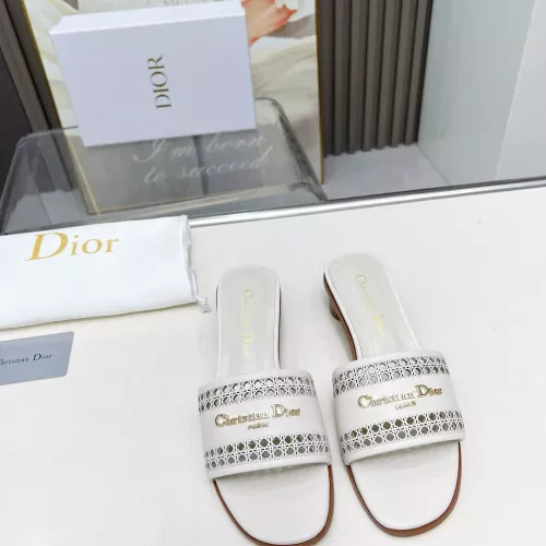 Cheap Christian Dior Slippers For Women #1289410 Replica Wholesale [$85.00 USD] [ITEM#1289410] on Replica Christian Dior Slippers