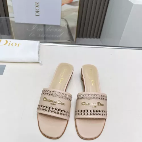 Cheap Christian Dior Slippers For Women #1289411 Replica Wholesale [$85.00 USD] [ITEM#1289411] on Replica Christian Dior Slippers