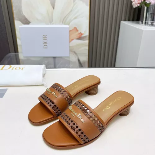 Cheap Christian Dior Slippers For Women #1289413 Replica Wholesale [$85.00 USD] [ITEM#1289413] on Replica Christian Dior Slippers