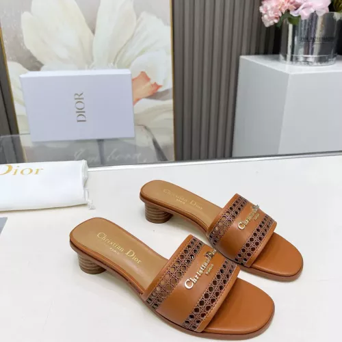 Cheap Christian Dior Slippers For Women #1289413 Replica Wholesale [$85.00 USD] [ITEM#1289413] on Replica Christian Dior Slippers