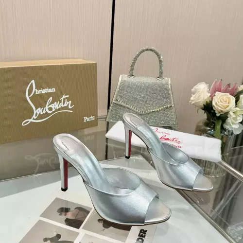 Cheap Christian Louboutin CL Slippers For Women #1289415 Replica Wholesale [$76.00 USD] [ITEM#1289415] on Replica Christian Louboutin CL Slippers