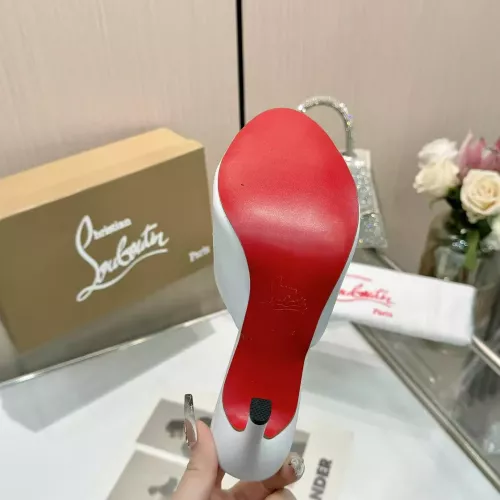 Cheap Christian Louboutin CL Slippers For Women #1289417 Replica Wholesale [$76.00 USD] [ITEM#1289417] on Replica Christian Louboutin CL Slippers