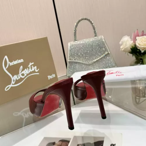 Cheap Christian Louboutin CL Slippers For Women #1289418 Replica Wholesale [$76.00 USD] [ITEM#1289418] on Replica Christian Louboutin CL Slippers