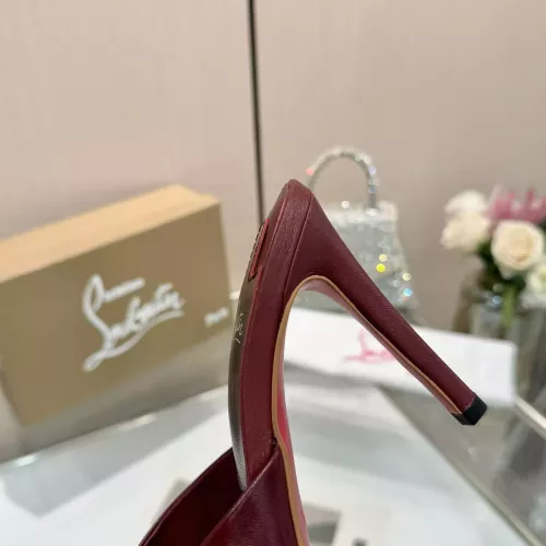 Cheap Christian Louboutin CL Slippers For Women #1289418 Replica Wholesale [$76.00 USD] [ITEM#1289418] on Replica Christian Louboutin CL Slippers