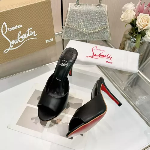 Cheap Christian Louboutin CL Slippers For Women #1289419 Replica Wholesale [$76.00 USD] [ITEM#1289419] on Replica Christian Louboutin CL Slippers