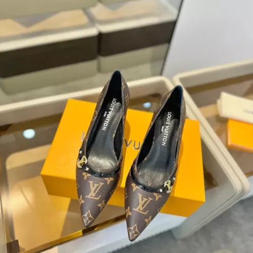 Cheap Louis Vuitton High-Heeled Shoes For Women #1289454 Replica Wholesale [$115.00 USD] [ITEM#1289454] on Replica Louis Vuitton High-Heeled Shoes